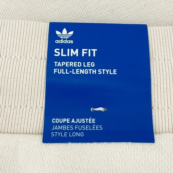 Adidas Essentials Sweatpants Cream Beige Mens Size 2XLT Joggers Lounge Pants NWT - Picture 14 of 16